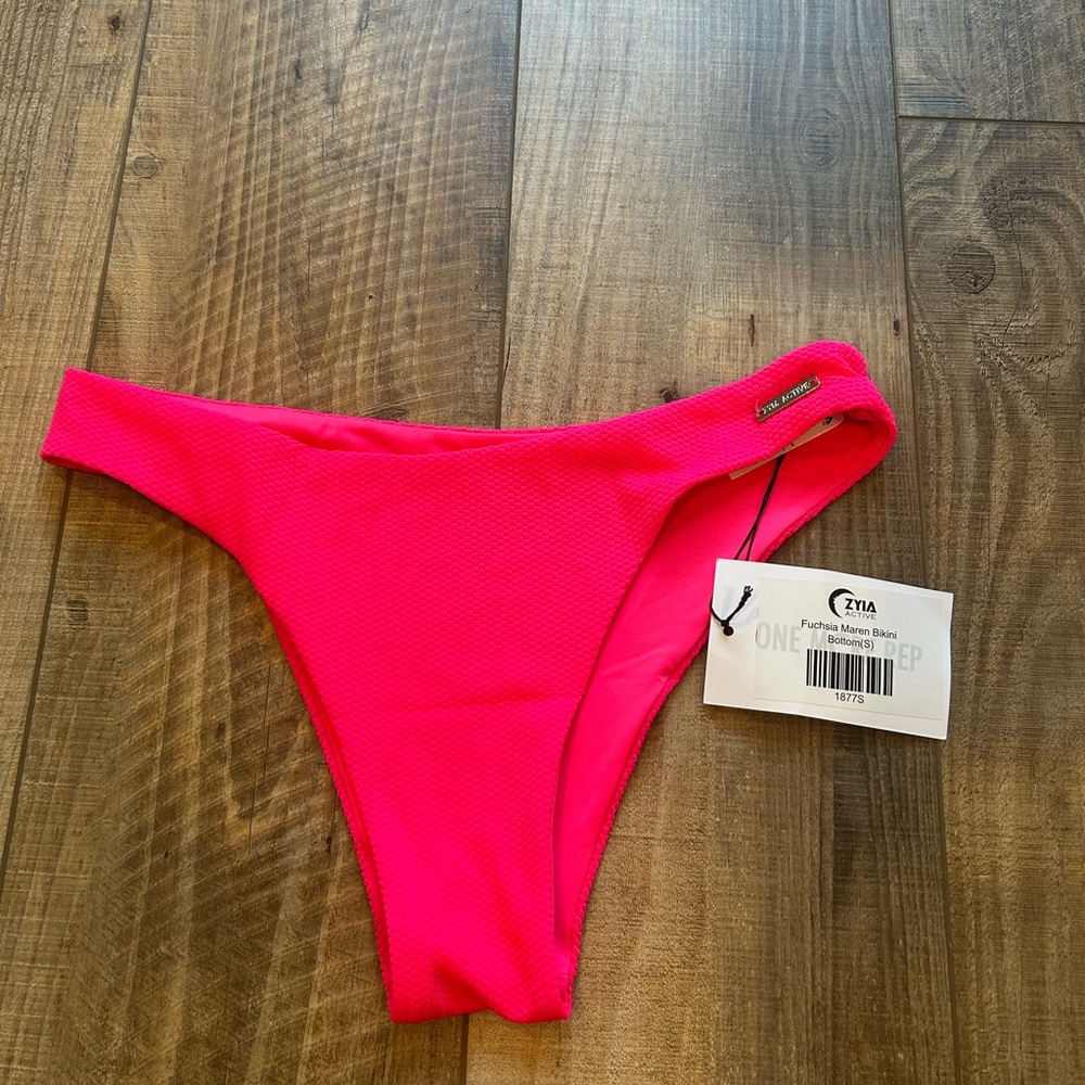 ZYIA Women's Pink Swim Bottom